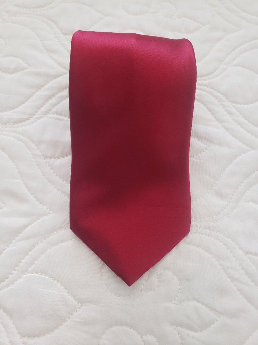 Red Silk Neck tie